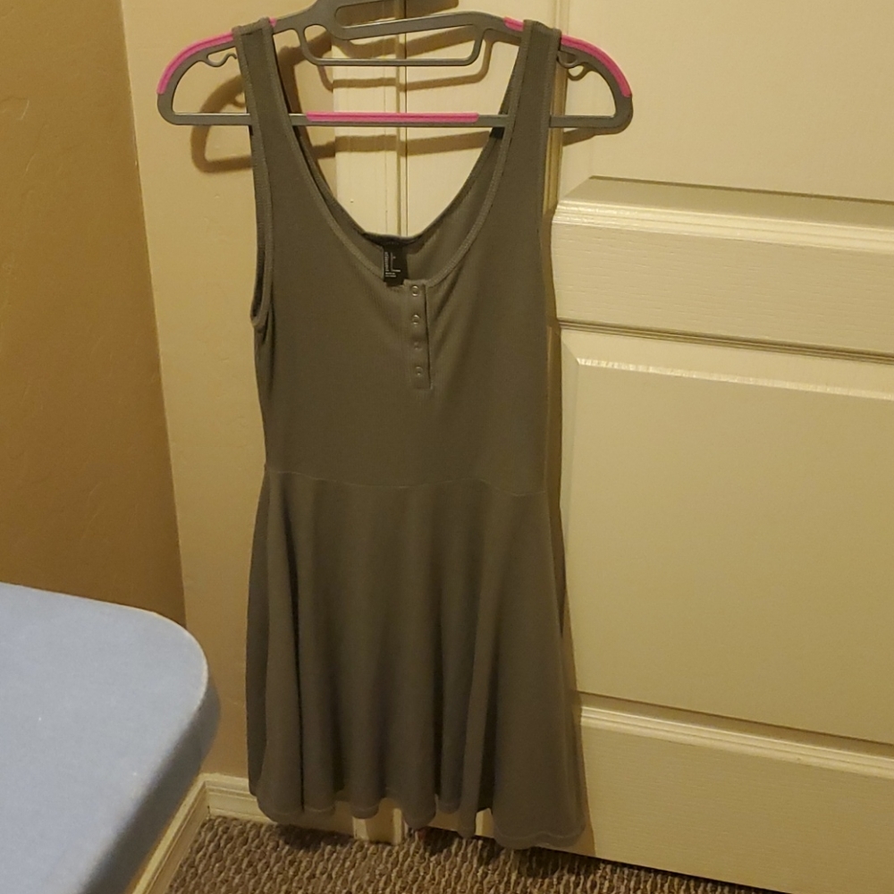 Army green dress